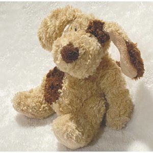 Stuffed Plush Tan/Brown Potbelly Dog,‎ Chubby/Plump, CHOSUN, 7"